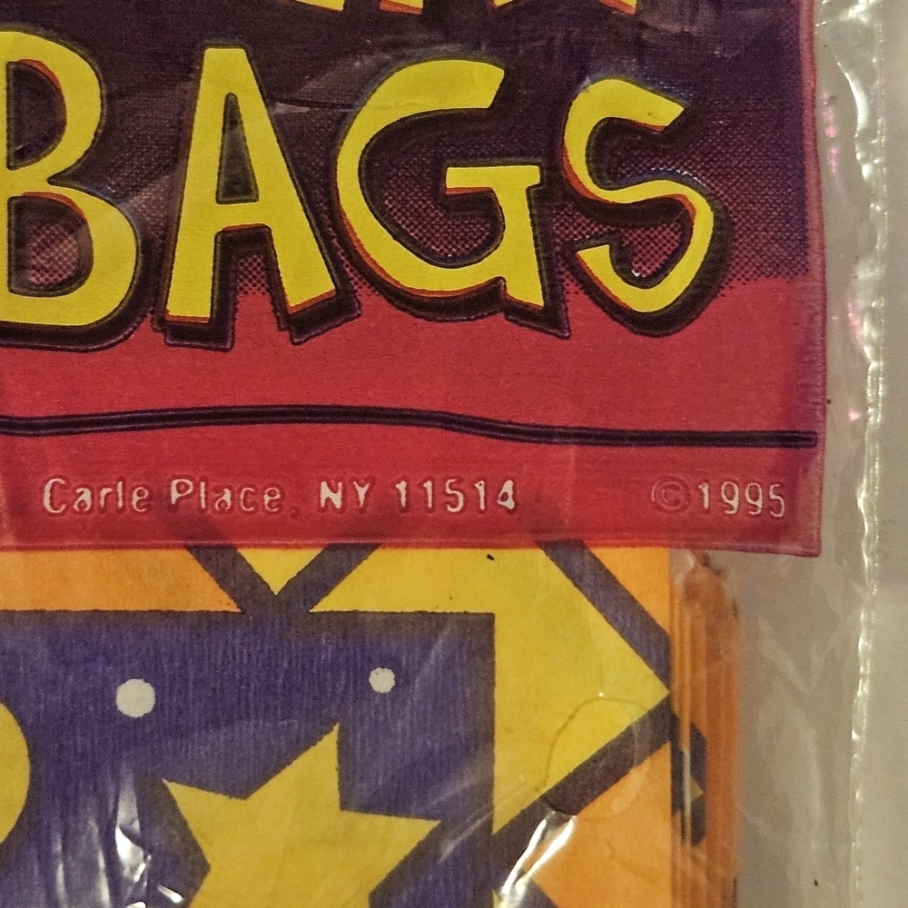 Vintage Halloween 1995 Trick Or Treat Goodie Bags Lot 2 Sets Of 40 Cat Pumpkin - Picture 8 of 11